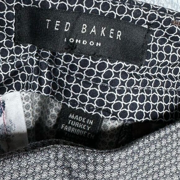 Ted Baker Men’s CLAIEL Semi Plain Grey Trousers 34 pants - Picture 6 of 7